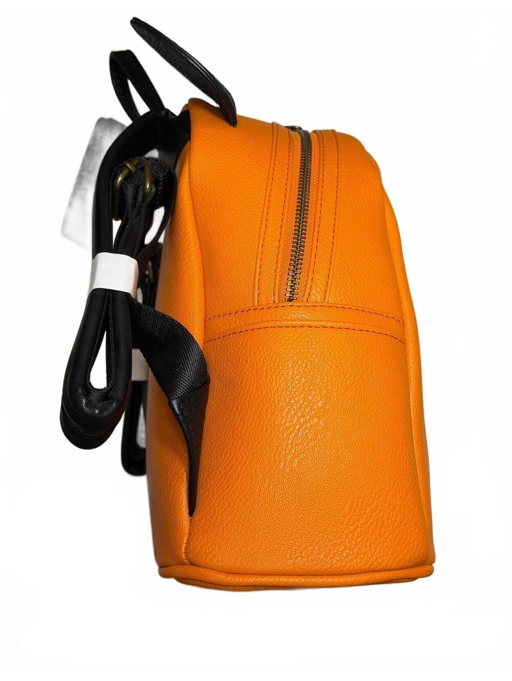 Disney Parks Loungefly | Mickey Pumpkin Spiderweb Mini Backpack | NWT - Picture 6 of 9